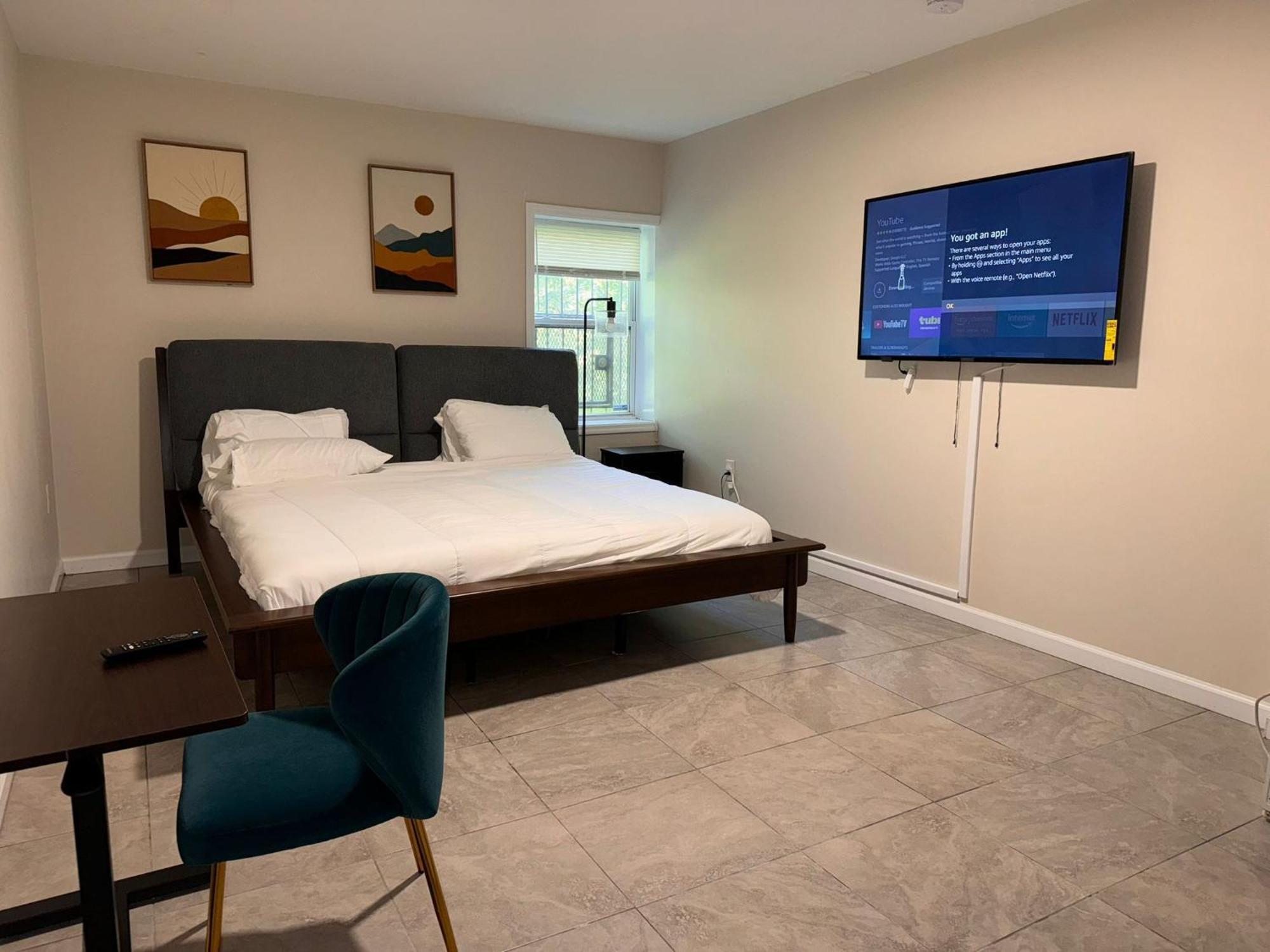 Cosy Bedroom 6 Minutes To Ewr Prudential Hotels Pen Station Newark Buitenkant foto